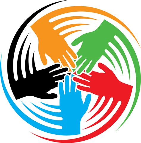 Teamwork Hands Icon Png Illustration 23974946 Png