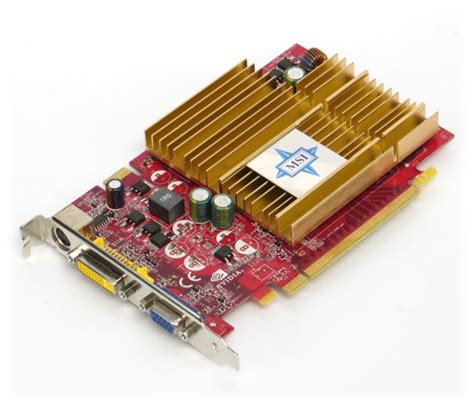 MSI NX7300GT-TD256EH 256MB PCIe x16 D-Sub DVI Grafikkarte passiv Silent ...