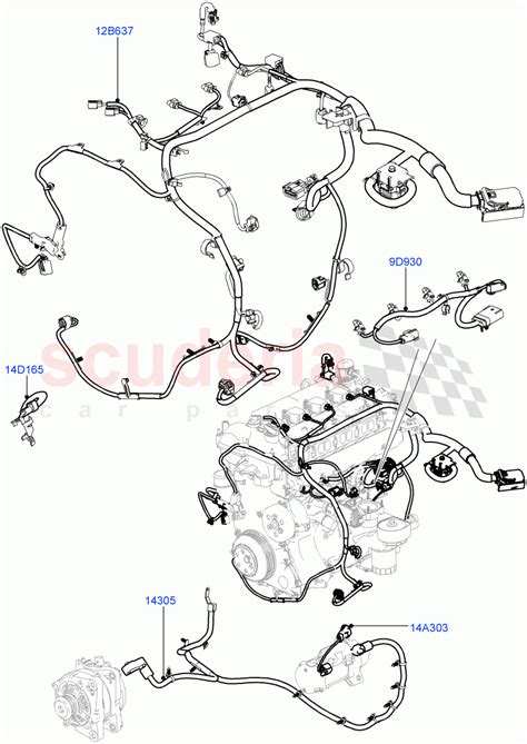 Electrical Wiring Engine And Dash L V Tivct T C P Parts