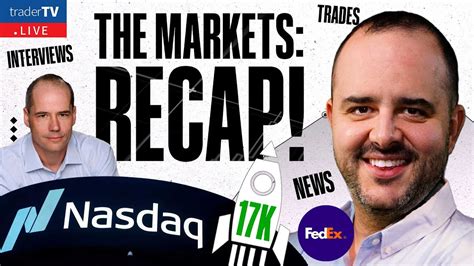 Fdx Earnings Nasdaq K Uber Sofi The Markets Recap Dec Youtube