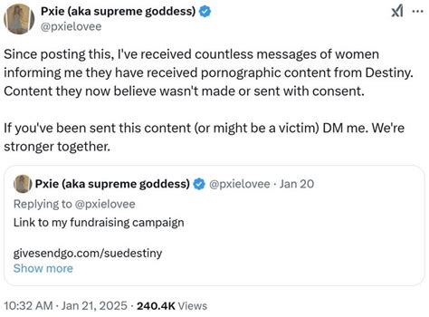 Destiny Revenge Porn Lawsuit Know Your Meme