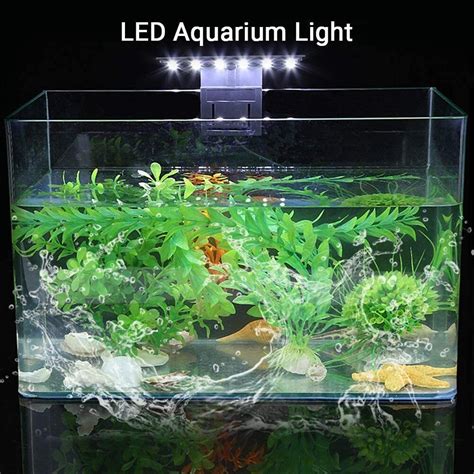 W Led Aquarium Aquarien Beleuchtung Laterne Aufsetzleuchte Klemmlampe