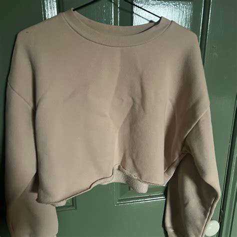 Nude Lucy Crop Size Medium Depop
