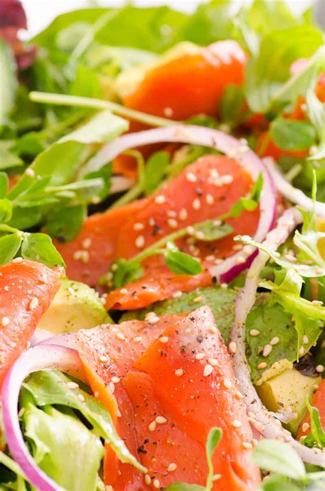 Smoked Salmon Salad