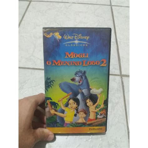 Vhs Mogli O Menino Lobo Dublado Shopee Brasil