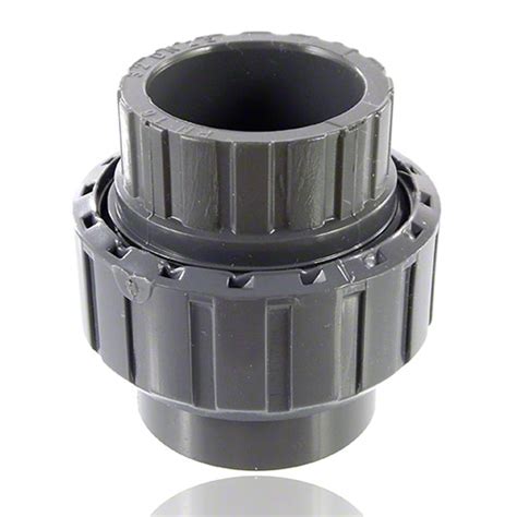 Pvc U Union With Solvent Weld Socket O Ring In Epdm Kwerk Online Shop