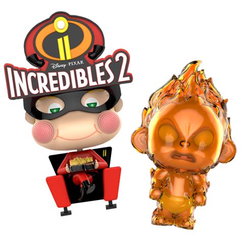 Incredibles Movbi Jack Jack Cosbaby Hot Toys Bobble Head Figure Pack By Hot Toys