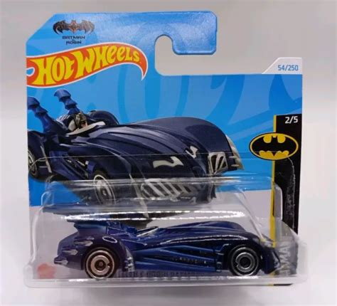 Hot Wheels Batman Robin Batmobile Blue New Picclick Uk