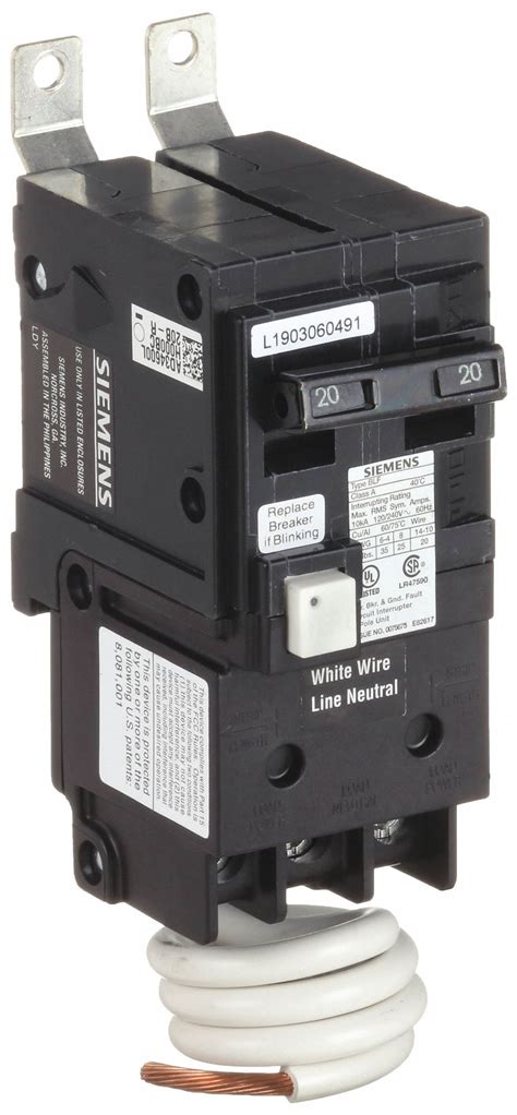 A Amps V Ac Miniature Circuit Breaker Hzn Bf A Grainger