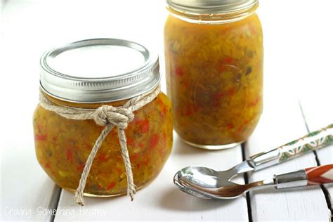 Sweet And Spicy Zucchini Relish Recipe Just A Pinch Recipes