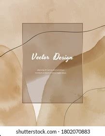 Abstract Nude Shapes Design Printable Wall Stock Vector Royalty Free Shutterstock