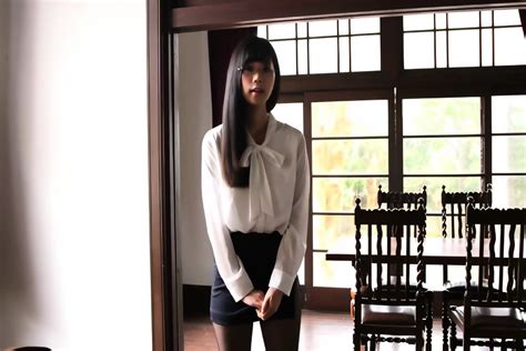 Hikaru Aoyama Seductive Secretary Strips Down To Flaunt A Daring Pink Bikini For Her Master