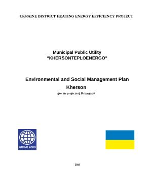 White Paper On Transing District Heating In Ukraine Doc Template