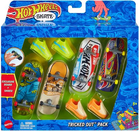 Amazon Hot Wheels Skate Fingerboards Pairs Of Removable