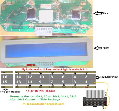 Interfacing 24x2 Lcd With 805189c5189c52 And Microchip Pic16f877