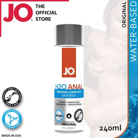 SYSTEM JO H O Anal Ml Lubricant Original Sex Lubricant For Butt Plug Prostate Massager