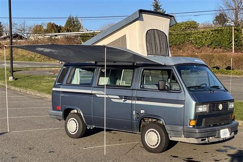 1989 Volkswagen Vanagon Gl Westfalia 4 Speed For Sale On Bat Auctions