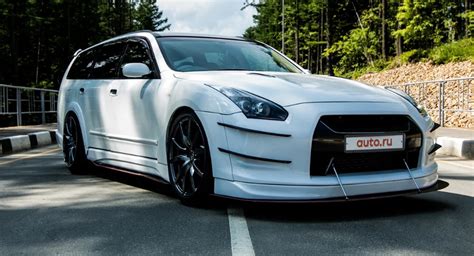 nissan stagea  gt  wagon     coolest kid   block
