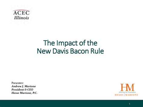 Davis Bacon Act For Surveyors Important St Louis Chapter