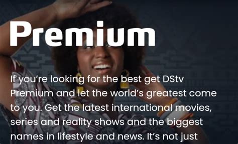 DStv Premium Price And Channels List 2024