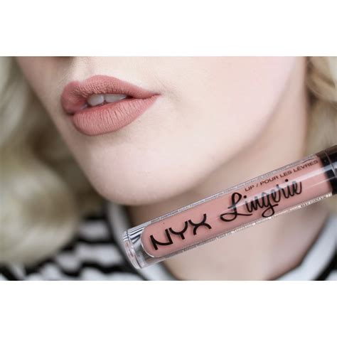 Son kem lì chính hãng NYX Lingerie Liquid Matte Lipstick nhiều màu Shopee Việt Nam