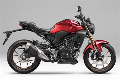 Motor Naked Bergaya Retro Honda Cb R Dengan Warna Baru