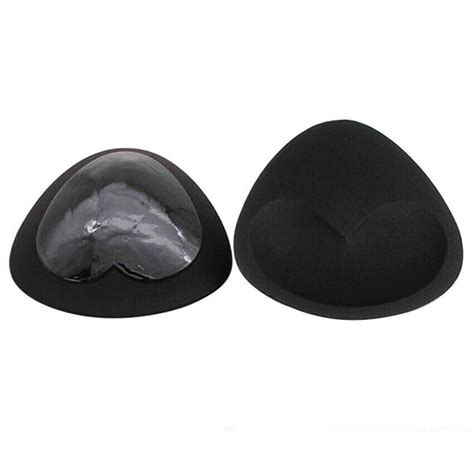 Triangle Push Up Silicone Bra Inserts Breasts Pad Bikini Bra Cleavage Enhancers Picture Of