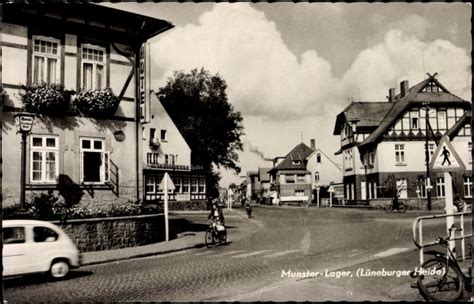 Ansichtskarte Postkarte Munster Lager L Neburger Heide Akpool De