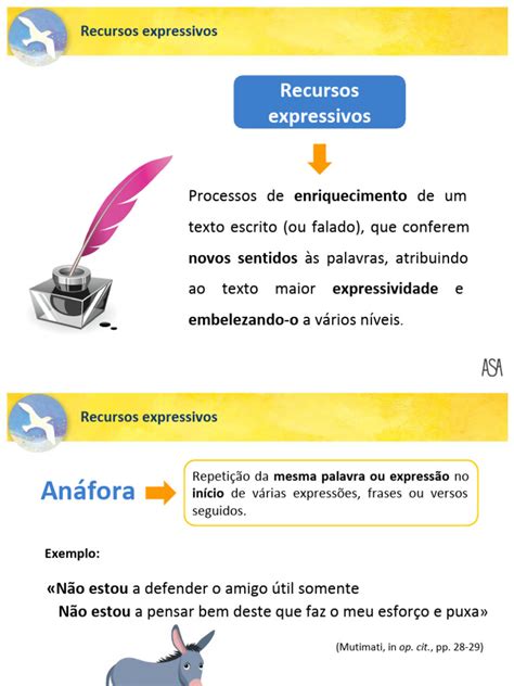 Recursos Expressivos no 7º Ano | PDF