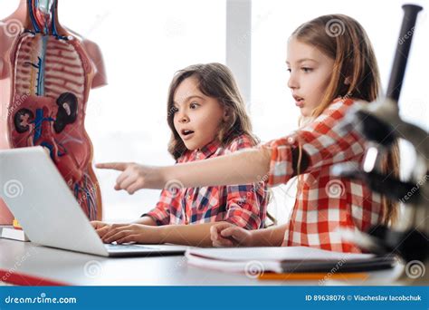 Two Friends Looking As Something Shocking Stock Photo - Image of ...