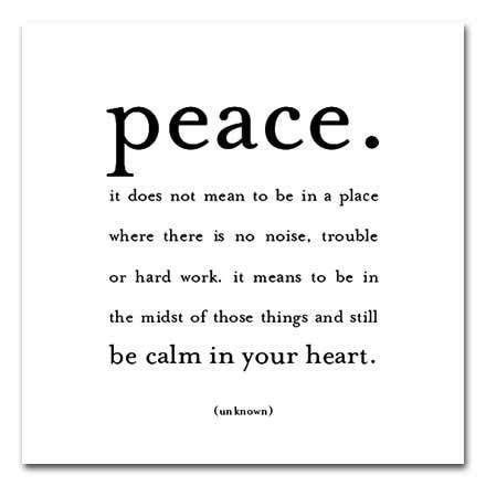 Positive Peace versus Negative Peace: A Few Quotes & Excerpts on How ...