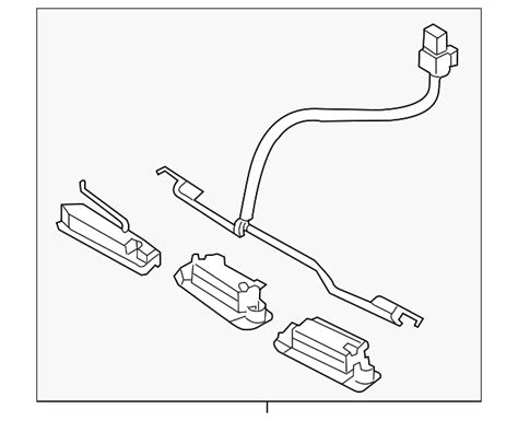92501-3W000 - License Lamp 2011-2016 Kia Sportage | Kia.Parts Store