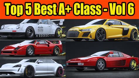 Top 5 Best A Class Car In NFS Unbound Vol 6 YouTube