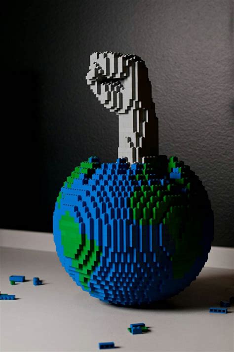 Sculpture Lego Par Nathan Sawaya 50 Créations Fascinantes