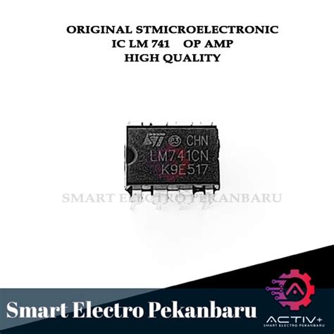 Jual ORIGINAL IC LM741 STMICROELECTRONICS ASLI ST LM 741 IC OP