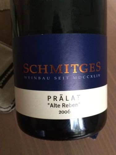 Schmitges Prälat Alte Reben Vivino US