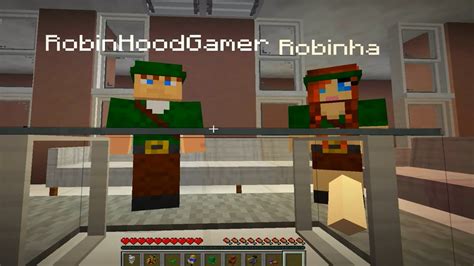 Robin Hood Gamer E Sua Namorada No Minecraft Youtube