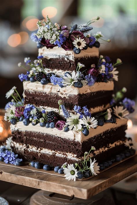 Naked And Semi Naked Wedding Cake Ideas Wedvibes Media