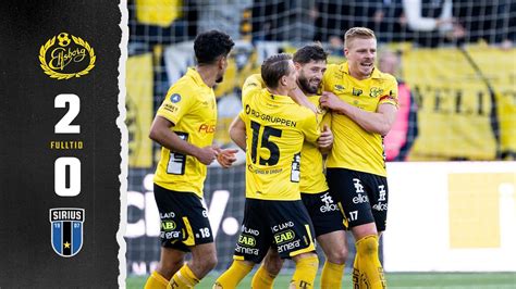 Presskonferens och intervju IF Elfsborg IK Sirius Omgång 6