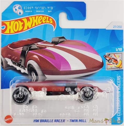 Hot Wheels Hw Celebration Racers Hw Braille Racer Twin