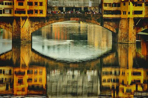 Ponte Vecchio Reflections Photograph By Barbara Brown Fine Art America