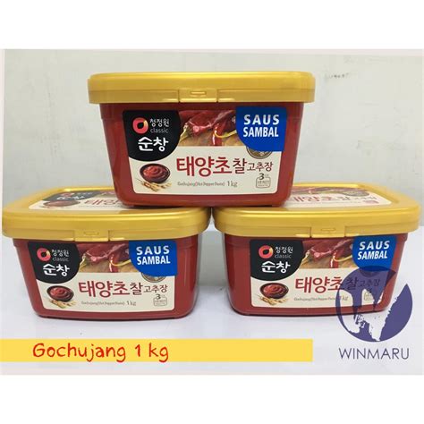 Jual Gochujang 1kg Chung Jung One Daesang Pasta Cabe Korea Hot