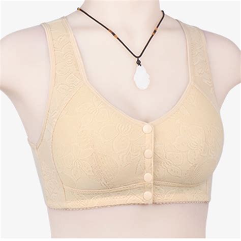 Dondpo Plus Size Lingerie Bras For Women Women Sexy Lace Front Button