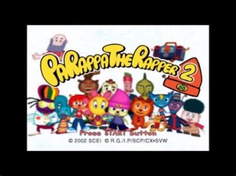 PaRappa the Rapper 2 - Title music - YouTube
