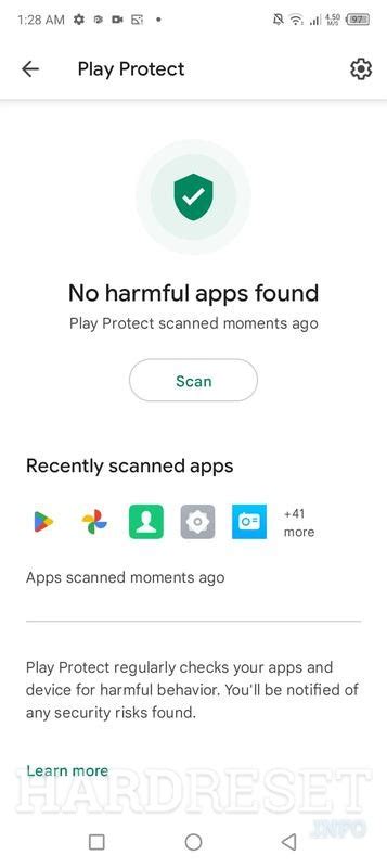 Cómo escanear virus INFINIX Hot 30 HardReset info