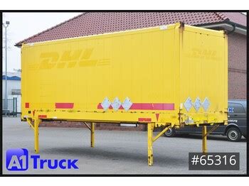 KRONE BDF 7,45 Container, 2780mm innen, Wechselbrücke Skåp växelflak ...