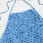 Side Tie Halter Crochet Bikini Set Knittting Crochet