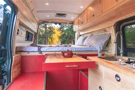 Tour These Custom Layouts For Ford Transit Camper Vans Camper Vans