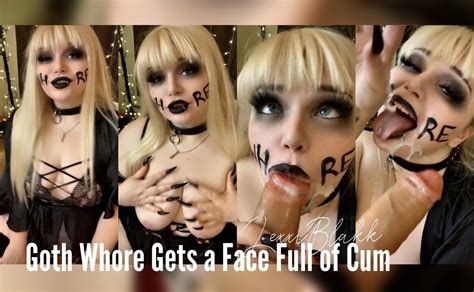 Goth Whore Gets A Face Full Of Cum Preview American Porn By FapHouse XHamster