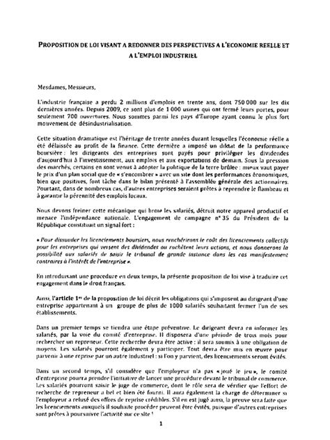 PDF Proposition de loi visant à redonner des perspectives à l